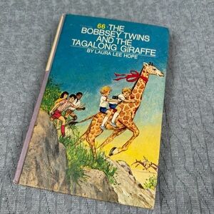The Bobbsey Twins and the Tagalong Giraffe Book 1973